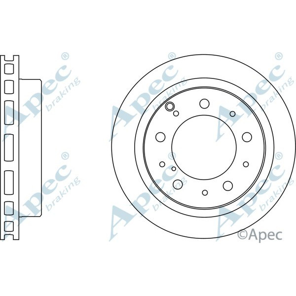 Apec Brake Disc image