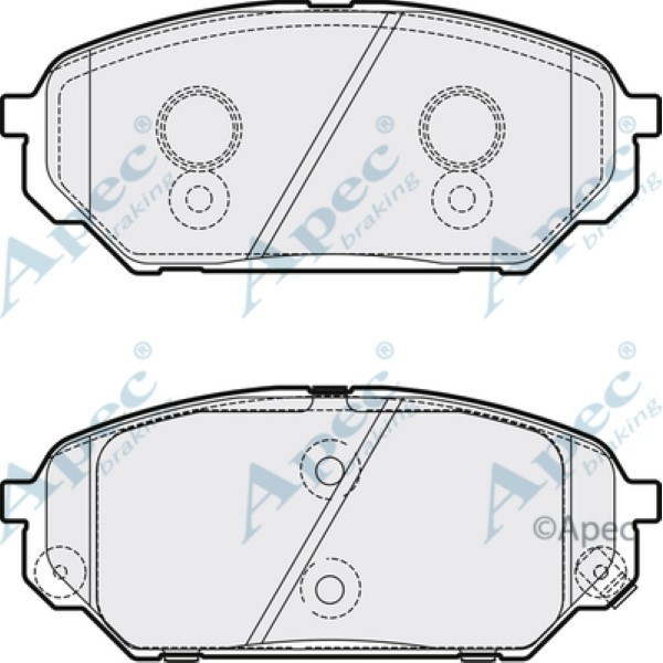 Apec Brake Pad image