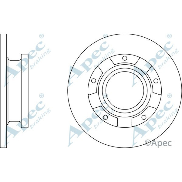 Apec Brake Disc image