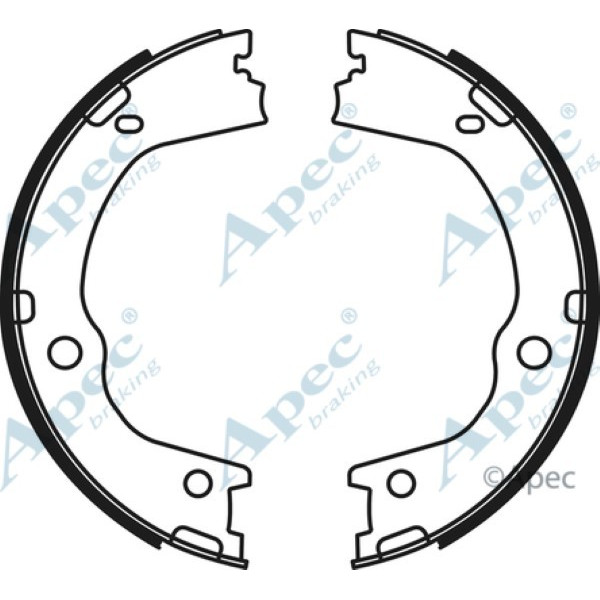 Apec Brake Shoe image