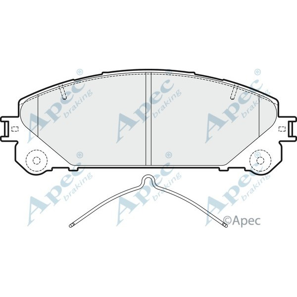 Apec Brake Pad image