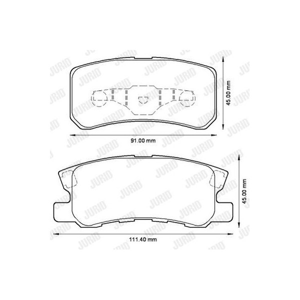 JURID BRAKE PAD image