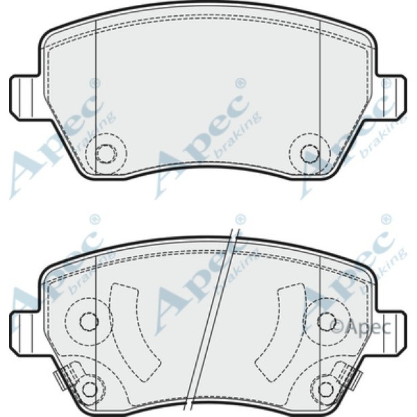 Apec Brake Pad image