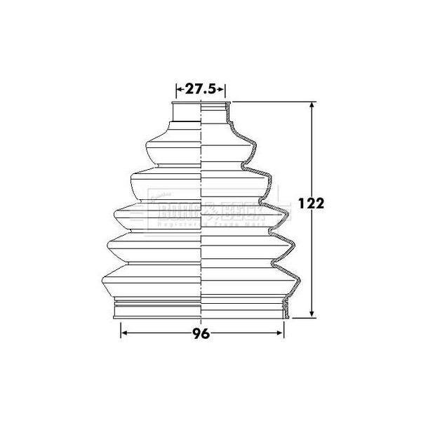 CV JOINT BOOT KIT image