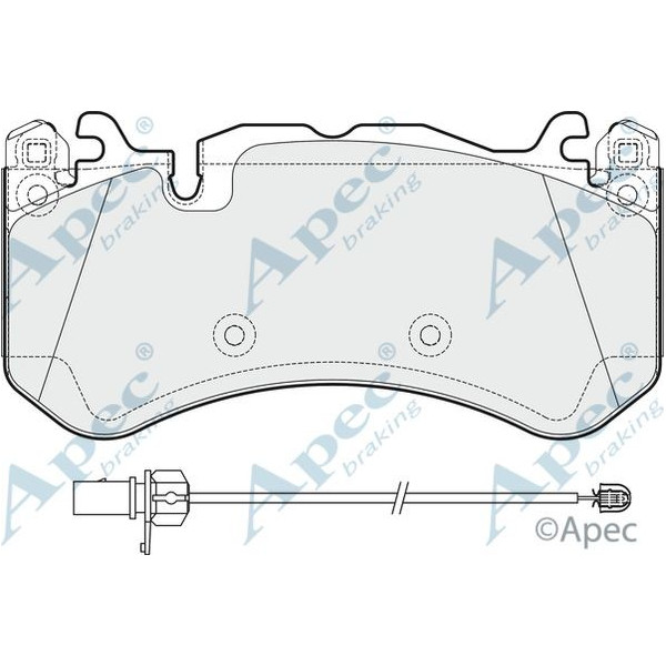 Apec Brake Pad image