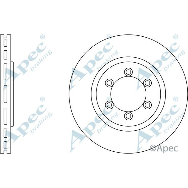 Apec Brake Disc image