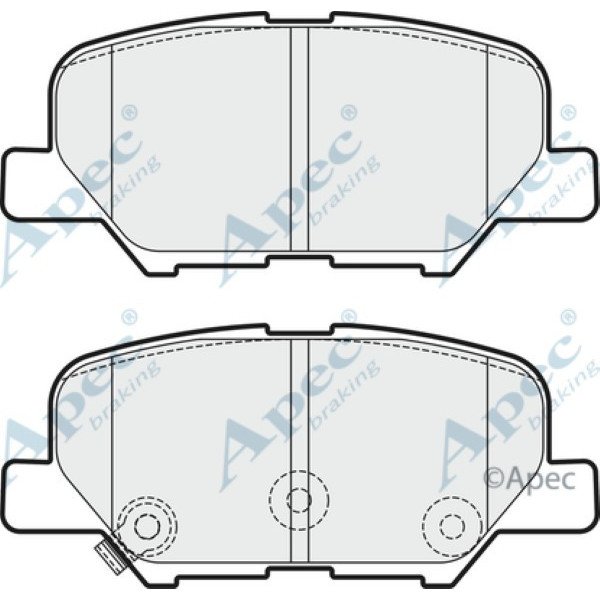 Apec Brake Pad image