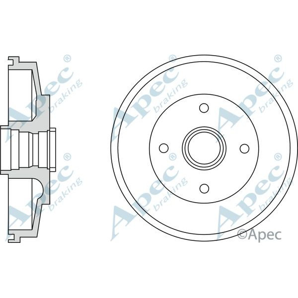 Apec Brake Drum image