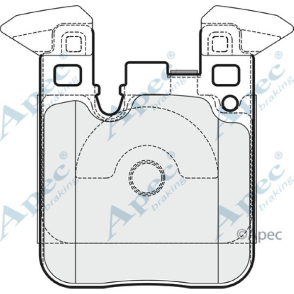 Apec Brake Pad image