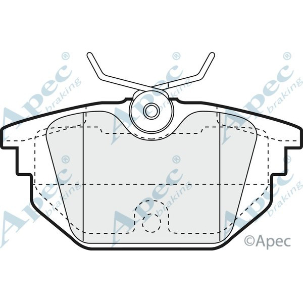 Apec Brake Pad image