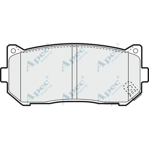 Apec Brake Pad image