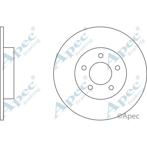 Apec Brake Disc image