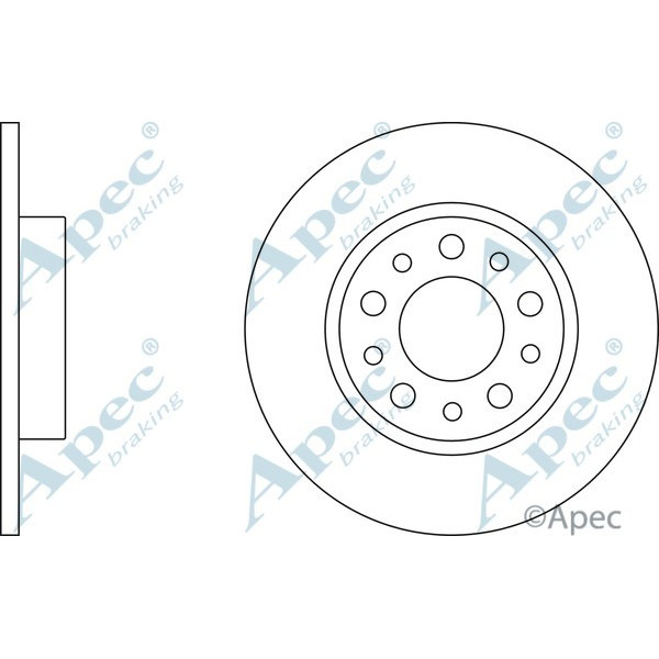 Apec Brake Disc image