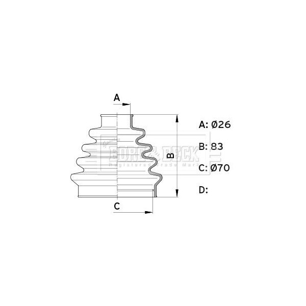 CV JOINT BOOT KIT image