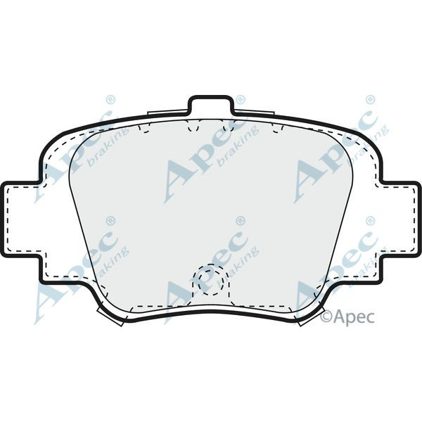 Apec Brake Pad image