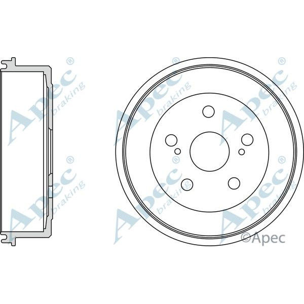 Apec Brake Drum image