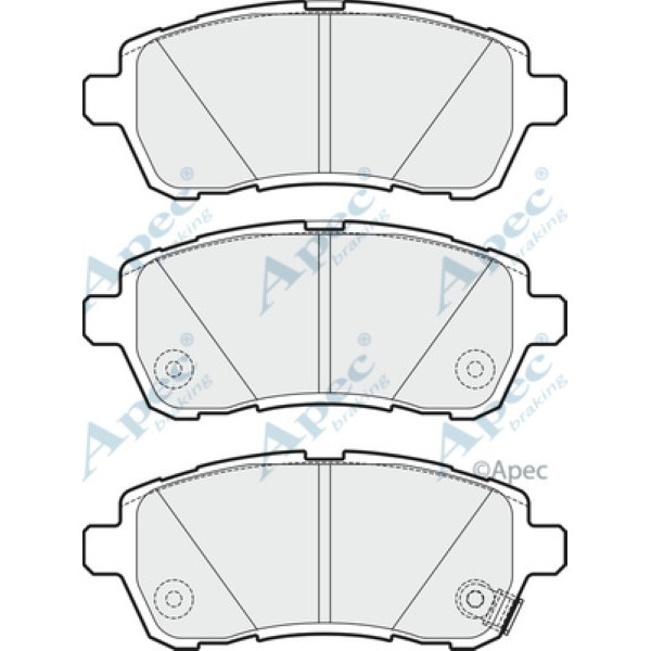 Apec Brake Pad image