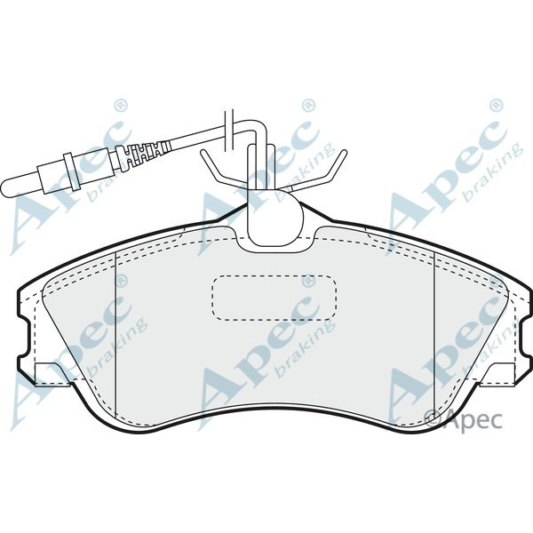 Apec Brake Pad image