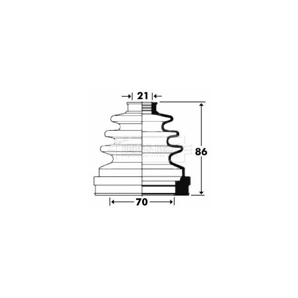 CV JOINT BOOT KIT image