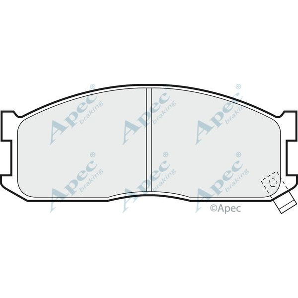 Apec Brake Pad image