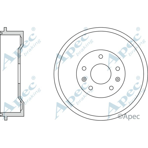 Apec Brake Drum image