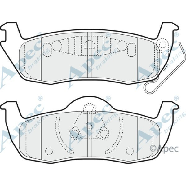 Apec Brake Pad image