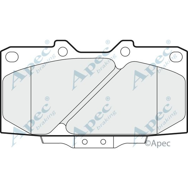 Apec Brake Pad image