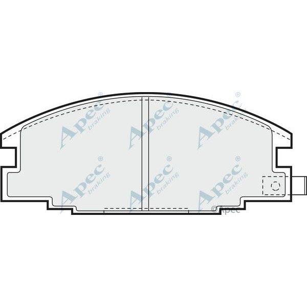 Apec Brake Pad image