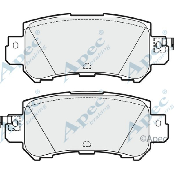 Apec Brake Pad image