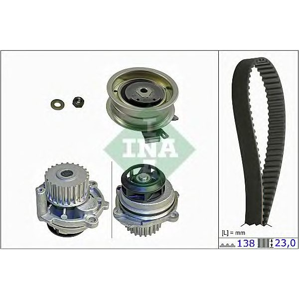 Timing Belt Kit with Water pump image