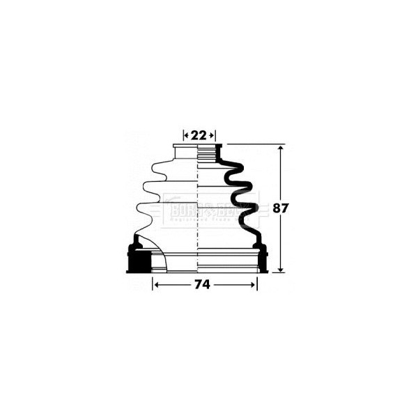 CV JOINT BOOT KIT image