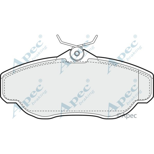 Apec Brake Pad image