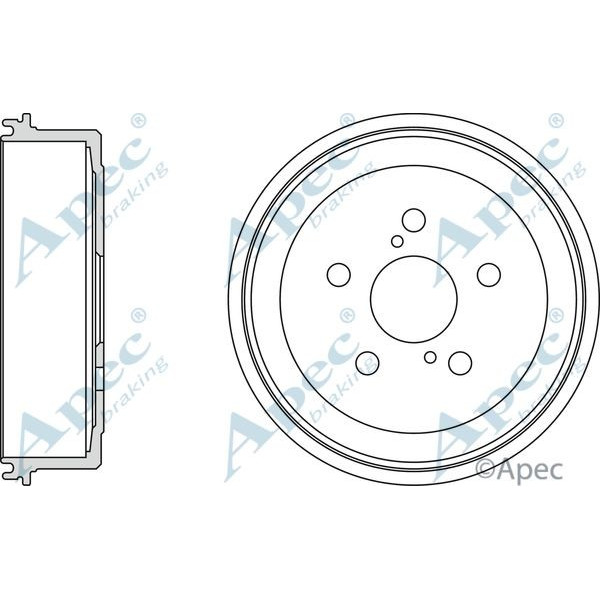 Apec Brake Drum image