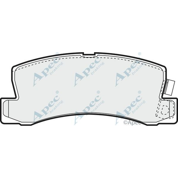 Apec Brake Pad image