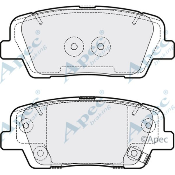 Apec Brake Pad image