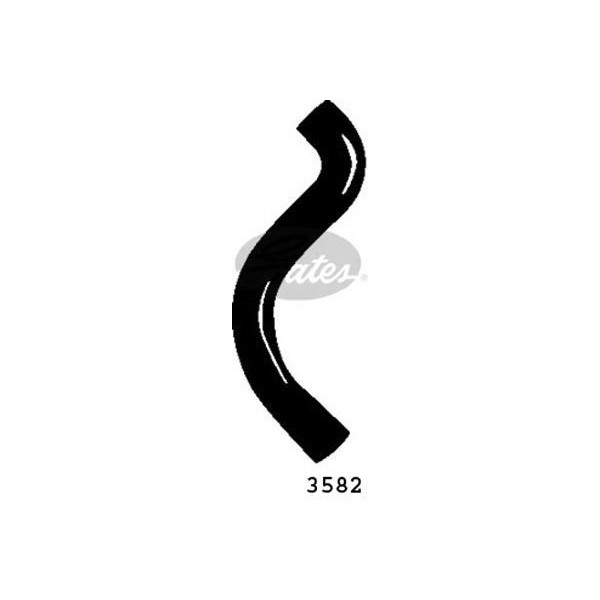 CURVED RADIATOR HOSE 330MMX31 image