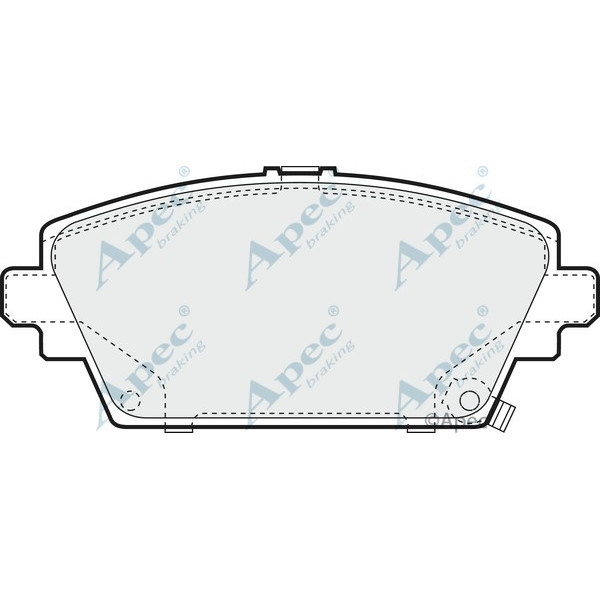 Apec Brake Pad image