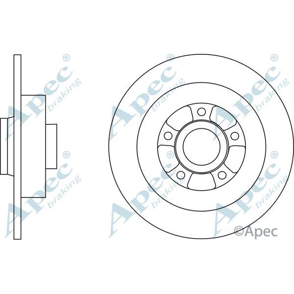 Apec Brake Disc image