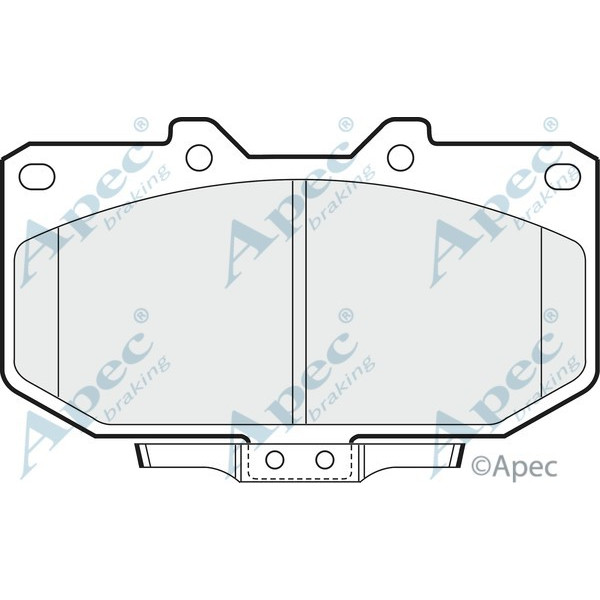 Apec Brake Pad image