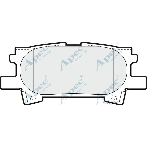 Apec Brake Pad image