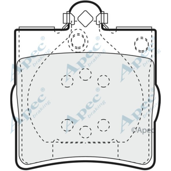 Apec Brake Pad image