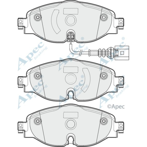 Apec Brake Pad image