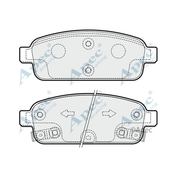 Apec Brake Pad image