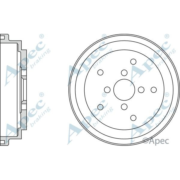 Apec Brake Drum image