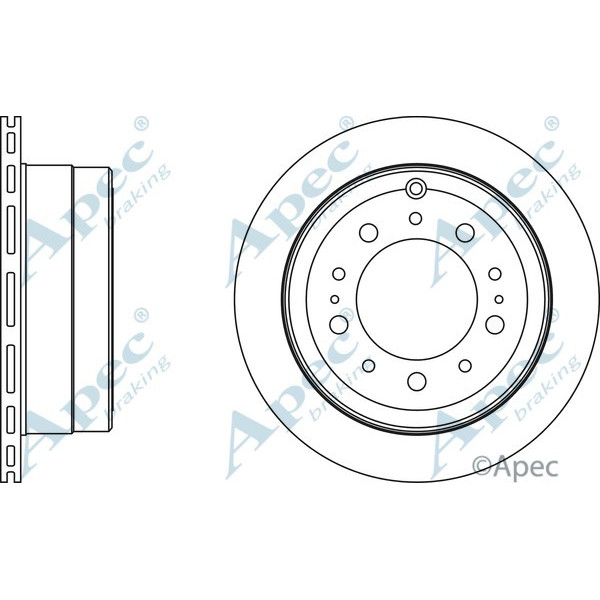 Apec Brake Disc image