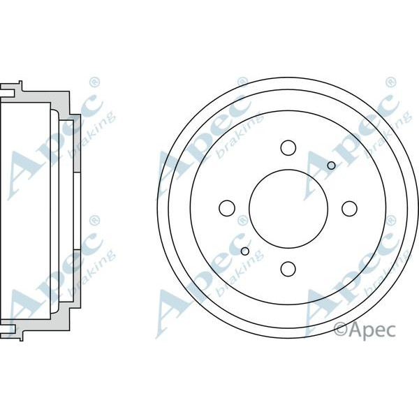 Apec Brake Drum image