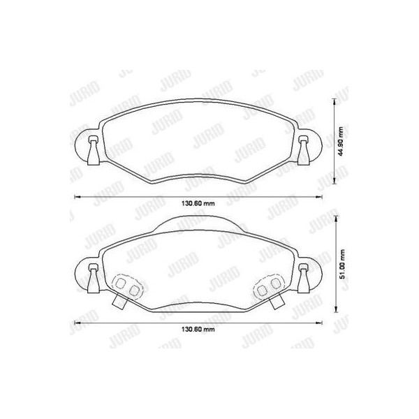 JURID BRAKE PAD image