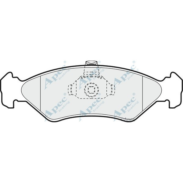 Apec Brake Pad image