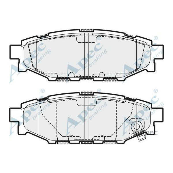 Apec Brake Pad image