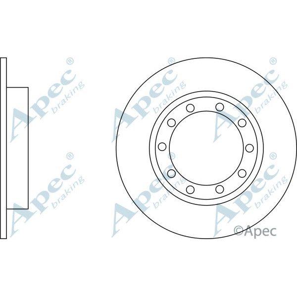 Apec Brake Disc image